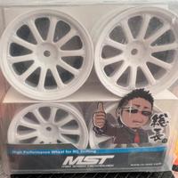 Mst ruote per modellismo dinamico drift 1/10