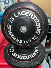 2 dischi da 10kg Lacertosus Crossfit weightlifting