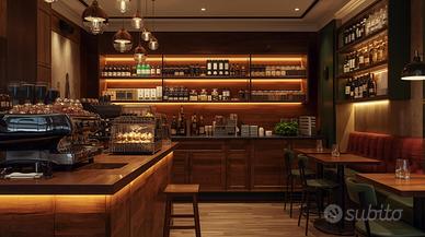 Bar caffetteria con possibilita' cucina