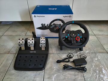 Logitech G29 Driving Force per PS4/PS5 boxato
