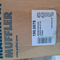 Marmitta Polini omologata originale piaggio