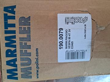 Marmitta Polini omologata originale piaggio