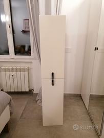 colonna mobile bagno bianco lucido 