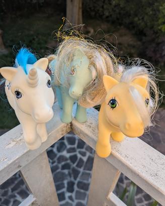 Lotto my Little pony g1 usato 3 pezzi