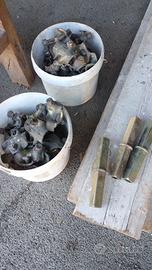 Giunti, morsetti per tubi innocenti e spinotti