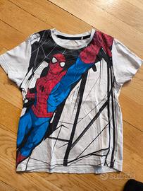 Magliette maniche corte Star Wars SpiderMan Marvel