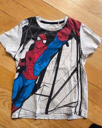 Magliette maniche corte Star Wars SpiderMan Marvel