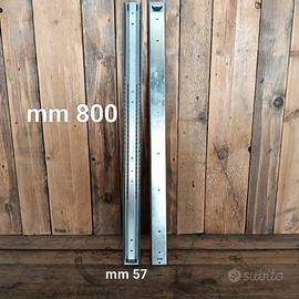 10 Guide scorrevoli per cassetti  , da mm 800