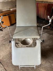 Lettino vintage ginecologo/estetista