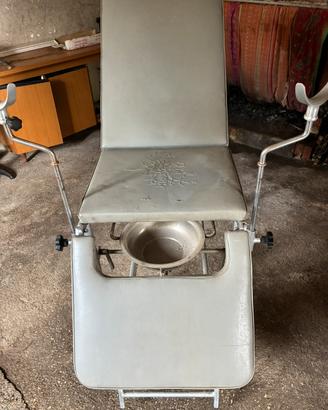 Lettino vintage ginecologo/estetista