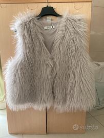 Giacca gilet ecopelliccia