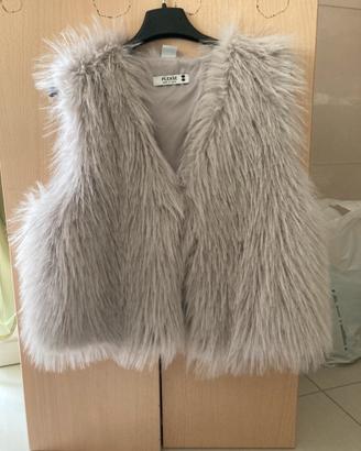 Giacca gilet ecopelliccia