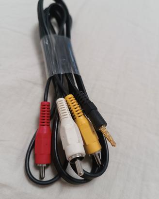 cavo Adattatore  AV Mini Jack 3.5mm TRRS a 3 RCA