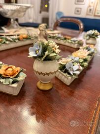 Centrotavola porcellana capodimonte