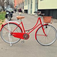 Bici Donna Vintage Rosso 26"