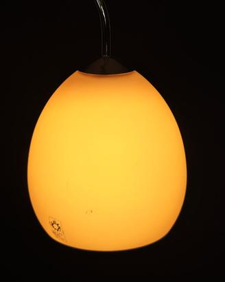 Leucos Golf – Lampada sospesione vetro opalino