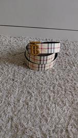 Cintura Reversibile Con Monogram Unisex