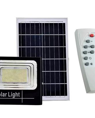 Faro Led 200w con Pannello Solare luce Fredda FARE