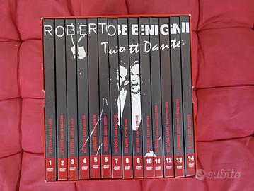  libri dvd "Roberto Benigni Tutto Dante"
