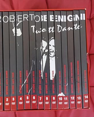 libri dvd "Roberto Benigni Tutto Dante"