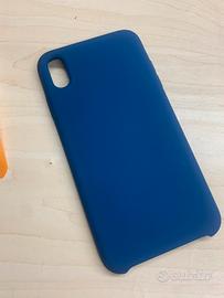 Custodia per Iphone xs max Blu