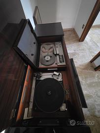 mobile radio-giradischi vintage