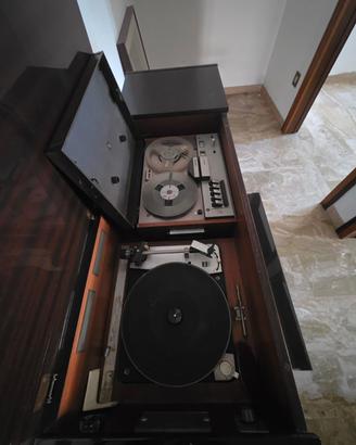 mobile radio-giradischi vintage