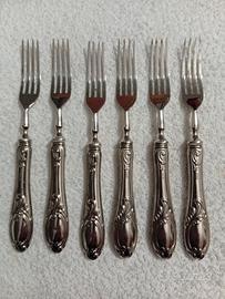 forchette argento 800 vintage 