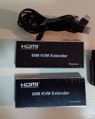 HDMI Extender Transmitter Extensions 60M Cat 6/5E