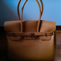 Borsa Gialla in pelle