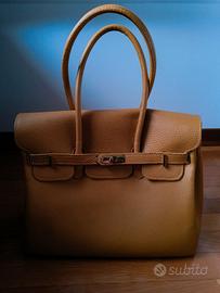 Borsa Gialla in pelle