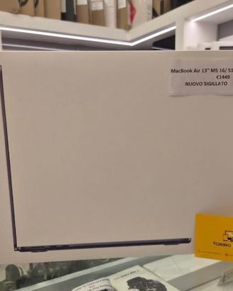 Apple MacBook Air 13" M5 16/ 512GB - NUOVO