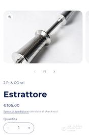 Estrattore Professionale Levabolli PDR - J.P. & CO