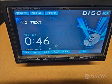 alpine doppio din 7 pollici Radio,CD,DVD.USB