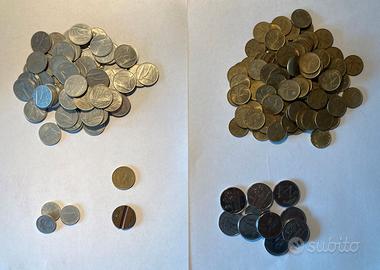 506 monete mondo e  208 monete lire repubblica