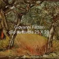 Quadro originale del pittore Giovanni Fattori. 
