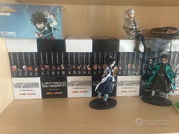 Manga attack on titan collezzione completa