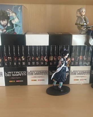 Manga attack on titan collezzione completa