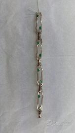 bracciale wintage in argento 800 