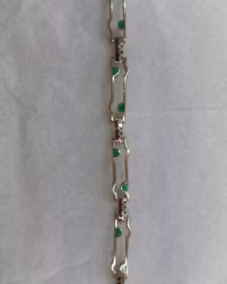 bracciale wintage in argento 800 