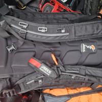 Zaini airbag abs con bombola in carbonio