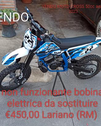 MOTO CROSS 50cc anno 2023