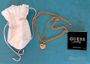 Collana Guess Cuore Color Oro