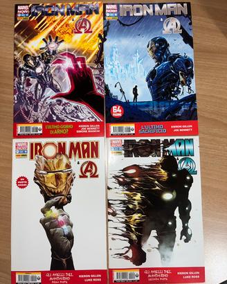 IRON MAN & AVENGERS – 4 FUMETTI MARVEL NOW!