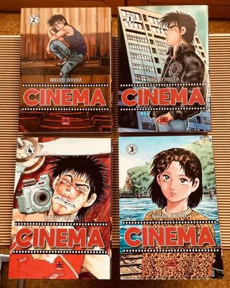Fumetto manga "Cinema" di Noboru Rokuda completa