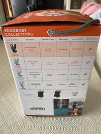 Marsupio ergo baby blu