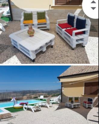set x  piscina o giardino.