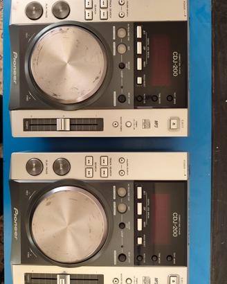 Pioneer cdj 200 coppia mp3