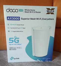 TP-LINK DECO X3000-5G NUOVO, ANCORA SIGILLATO