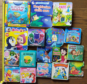 Libri (Masha&orso, PjMasks, re leone, Haidi